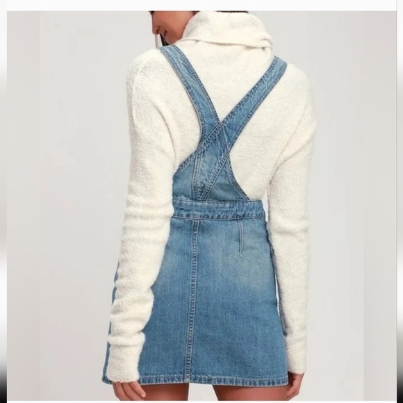 Free People Louis Denim Skirtall size 2 - Picture 10 of 10
